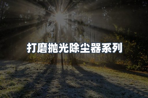 打磨抛光除尘器